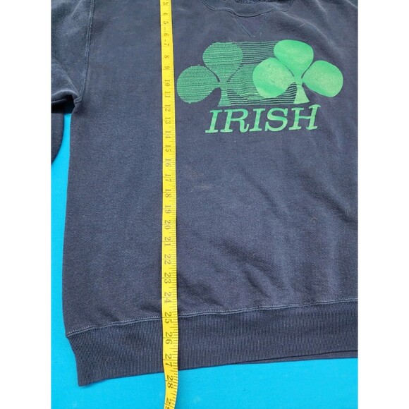 Vintage 90s Russell Athletic Sweatshirt Irish Shamrock Size XXL 2XL - Picture 5 of 8